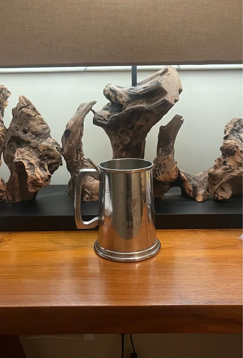 Vintage Harp Lager Pewter Tankard - Image 1