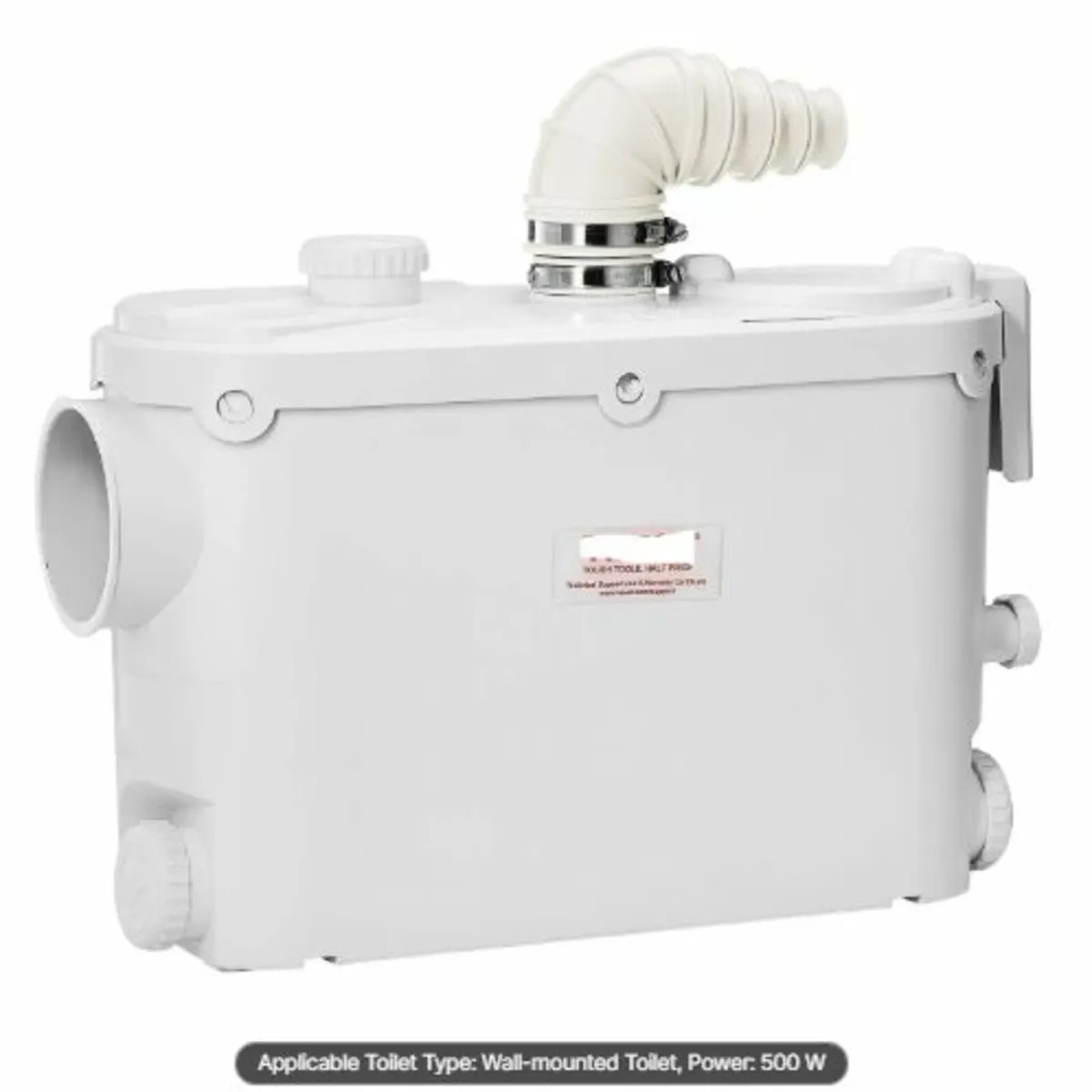 Macerator Pump, 500W, 6600 L/h Flow, 26.2 ft/8 m - Image 4