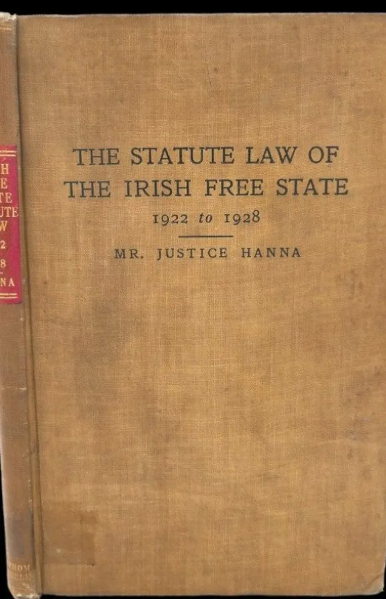 The Statute Law of The Irish Free State: 1922/1928 - Image 1