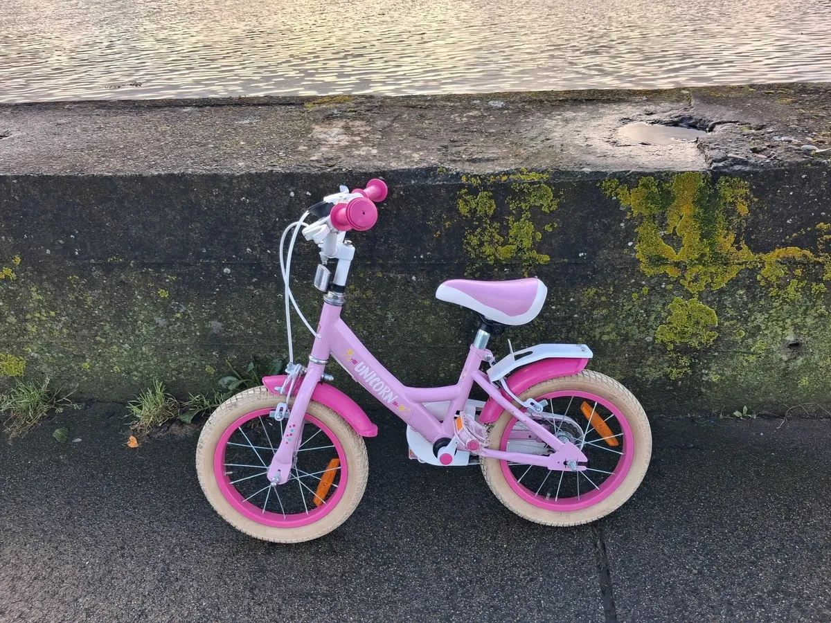 Girls 14inch bike - Image 3