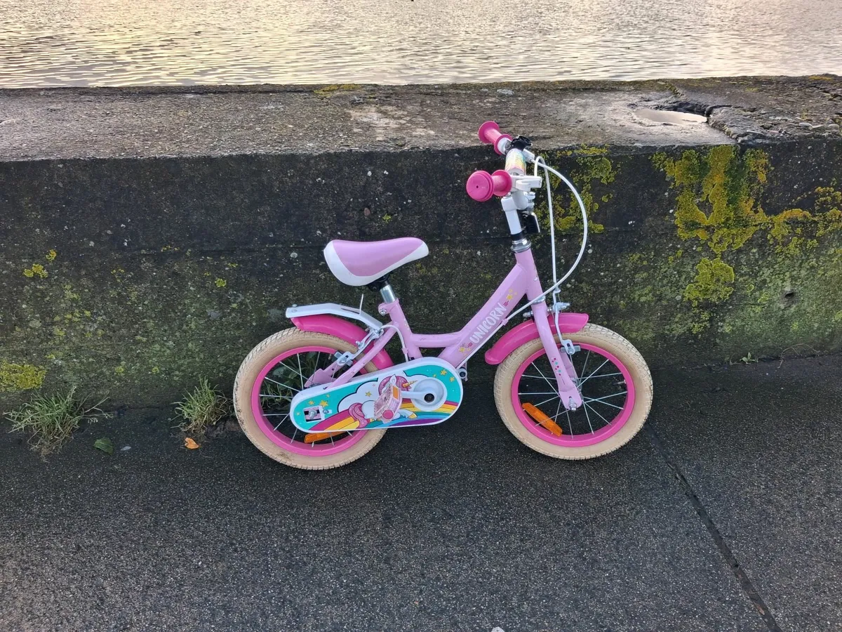 Girls 14inch bike - Image 1