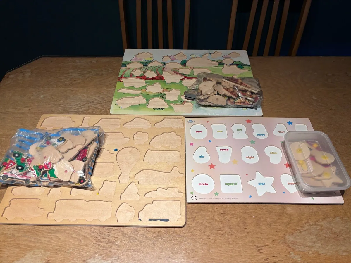 9 kids puzzles - Image 2