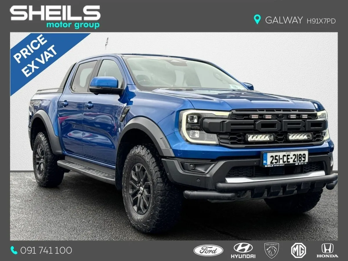 Ford Ranger RAPTOR WITH RAPTOR PACK - LIGHTS & FRO - Image 1
