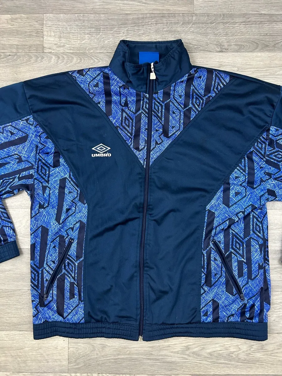 Vintage 90s Umbro Track Jacket Mens Large - Image 2