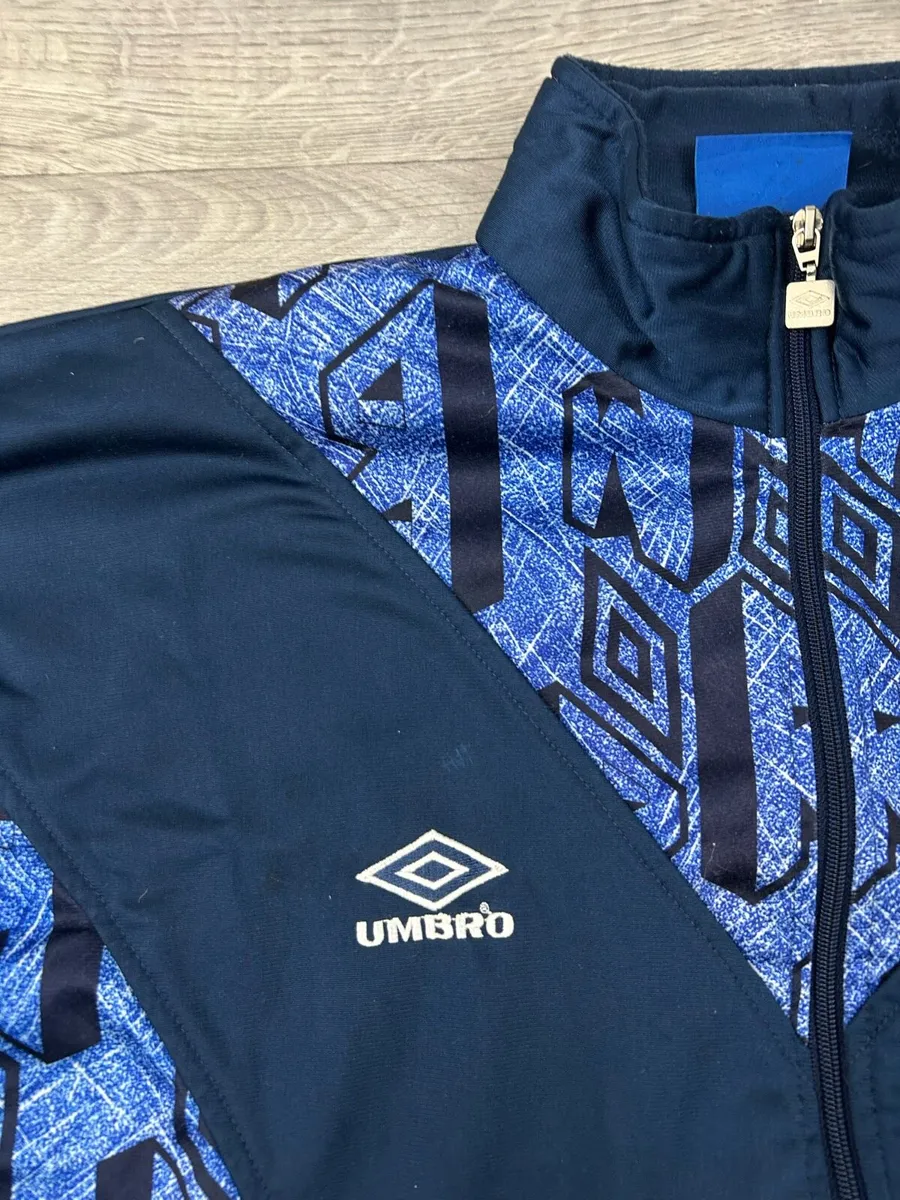 Vintage 90s Umbro Track Jacket Mens Large - Image 3