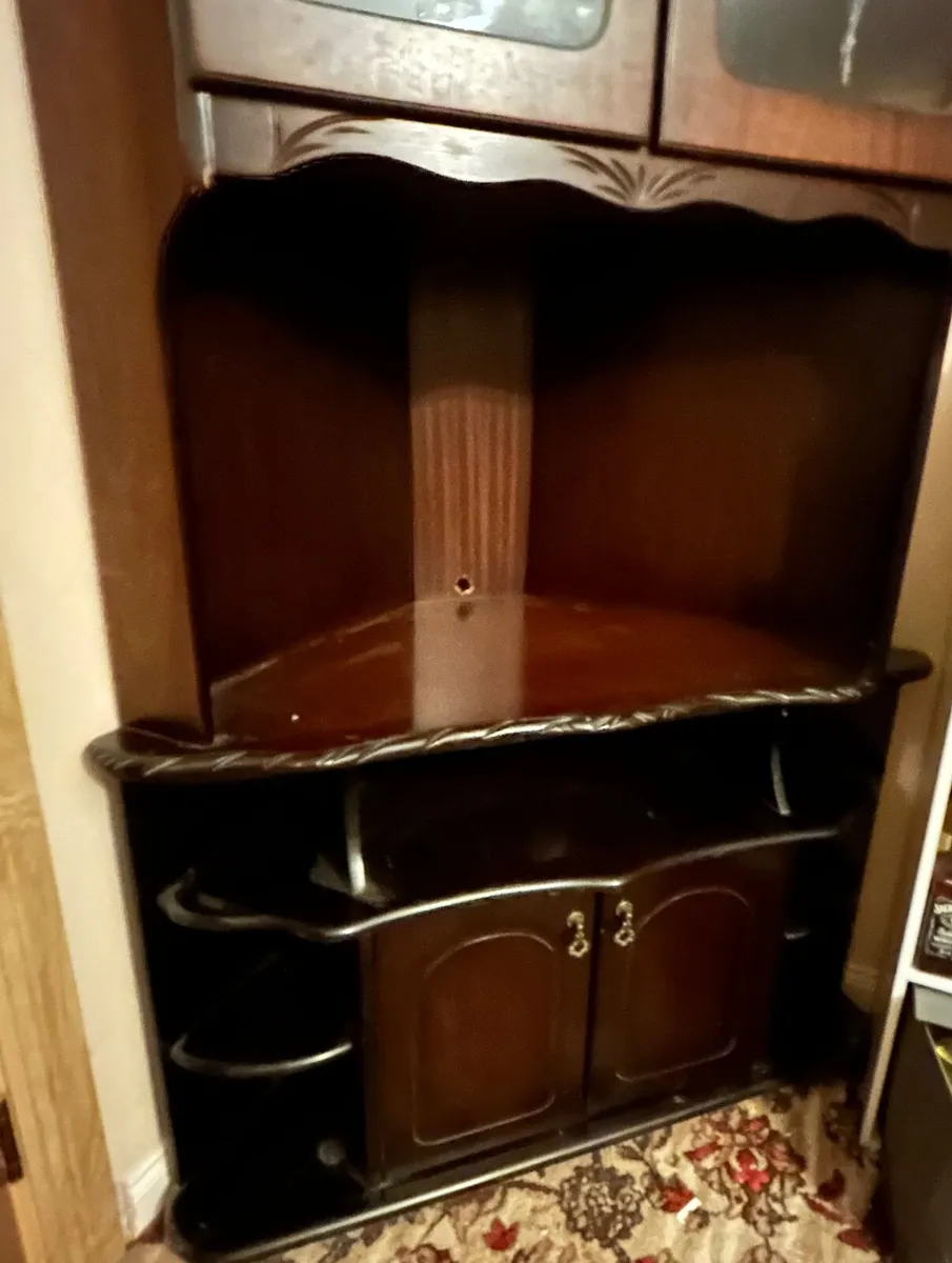 Glass Cabinet TV Stand - Image 3