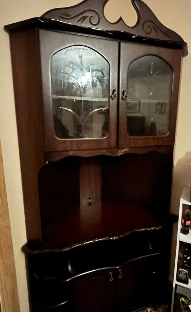 Glass Cabinet TV Stand - Image 2