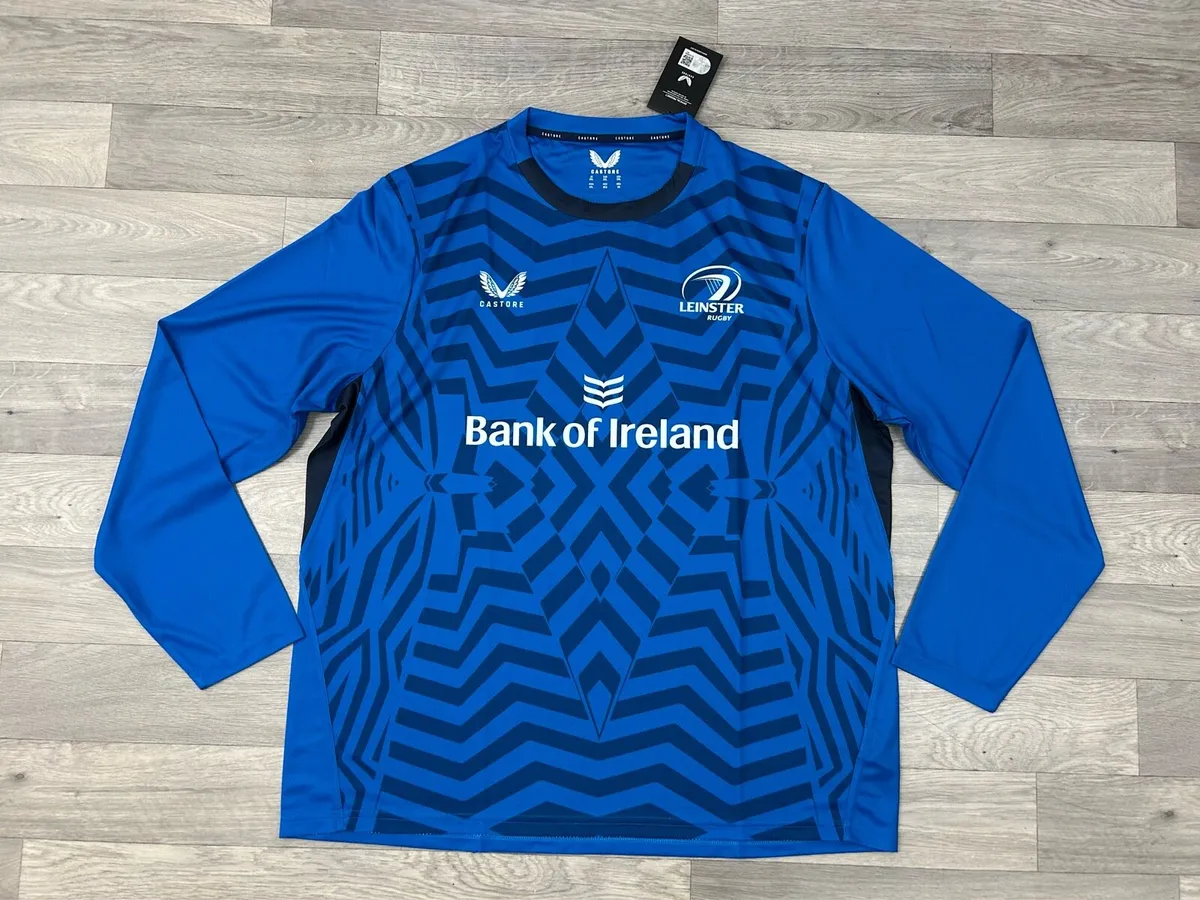 NEW Castore Leinster Rugby Long Sleeve Jersey XXL - Image 1