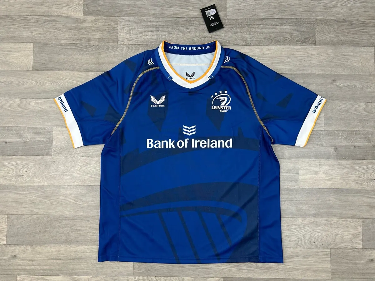 New Castore Leinster Rugby Jersey Shirt Mens XXL - Image 1