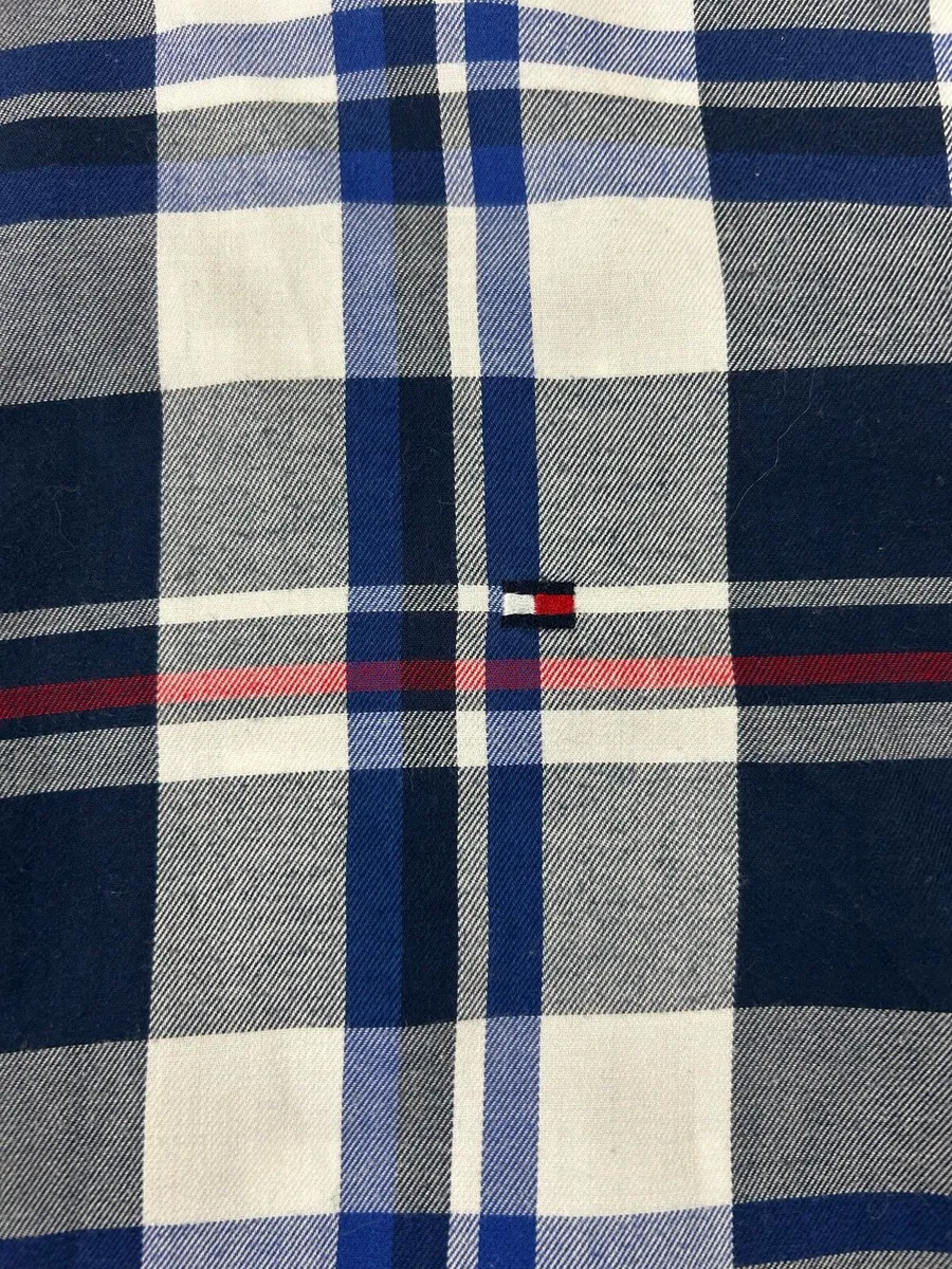 Tommy Hilfiger Button Down Check Shirt Mens Large - Image 3