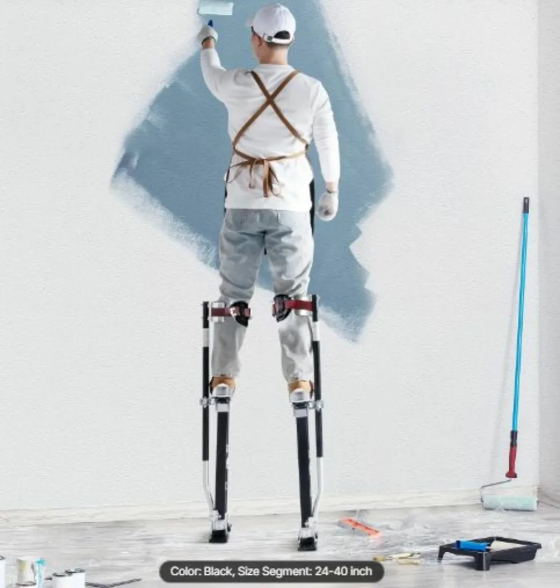 Drywall Stilts Aluminum Tool Stilts 61 cm-102 cm - Image 4