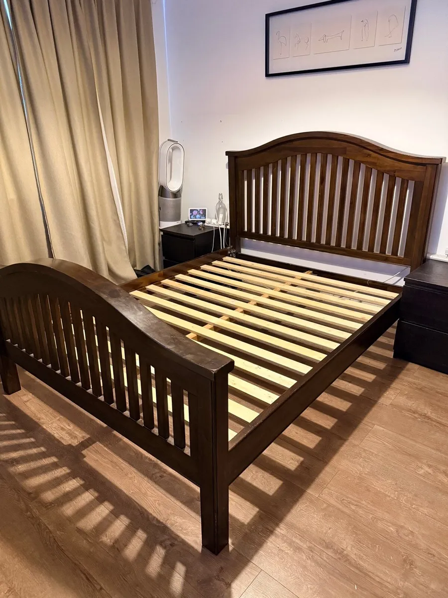 Wooden Bed Frame 5ft - Image 2
