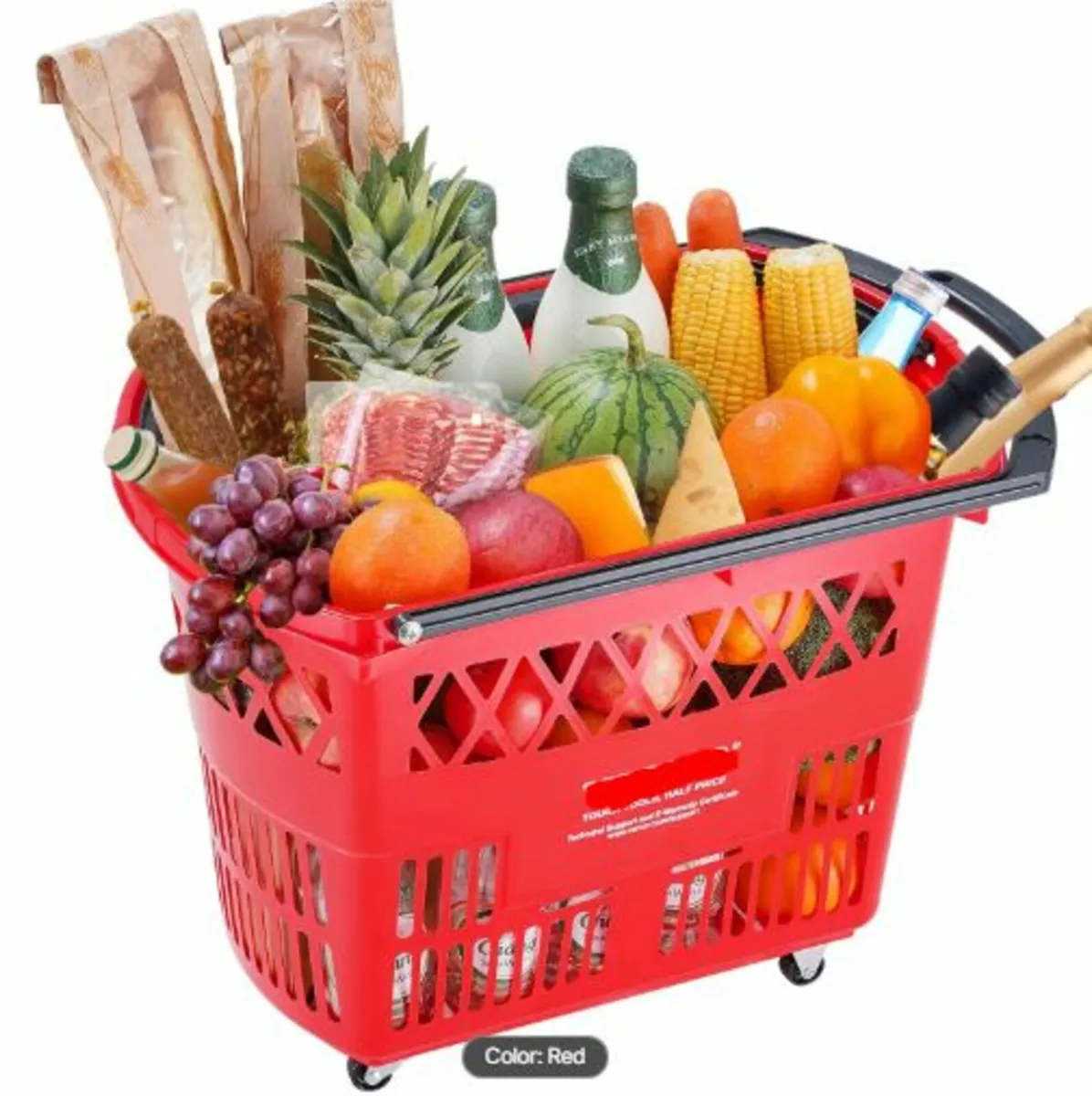 Shopping Baskets, 6PCS, 39L Shopping Carts - Image 4