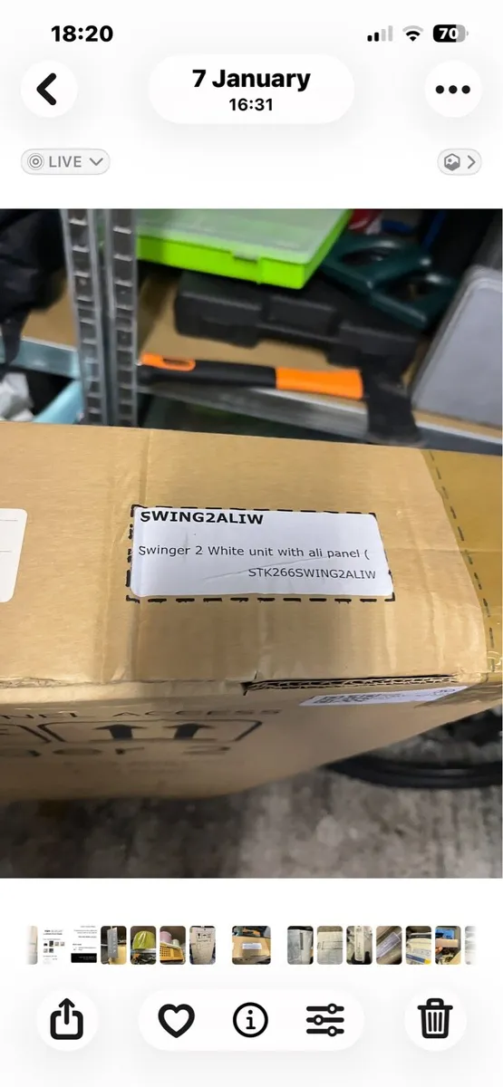 A Board Swinger 2 Outside Pavement Sign - Image 3