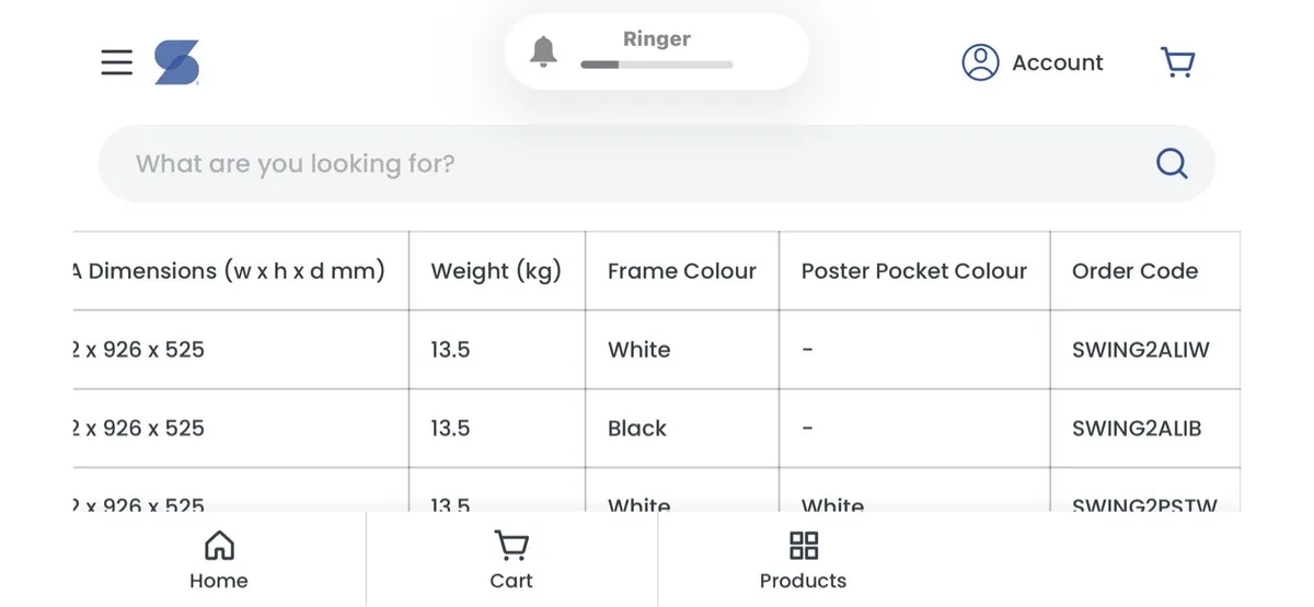 A Board Swinger 2 Outside Pavement Sign - Image 4