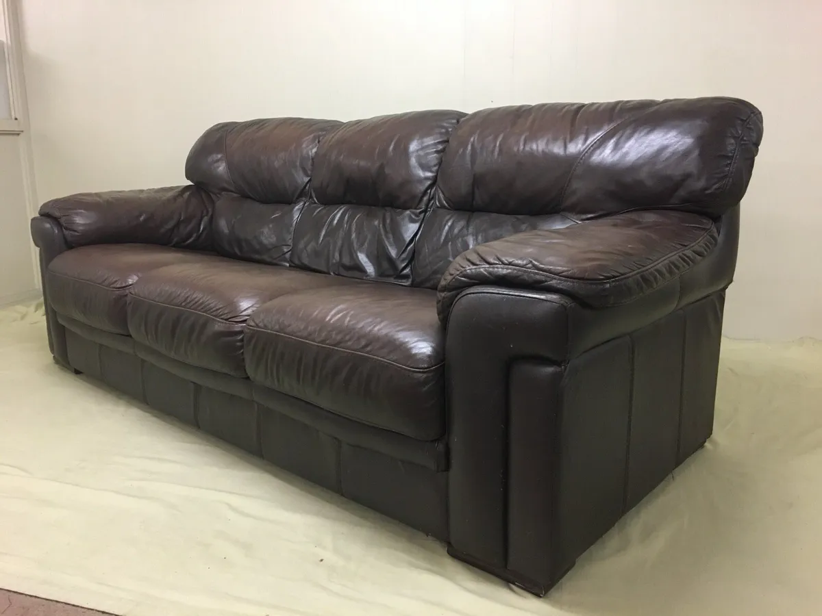 Leather Sofa - Image 3
