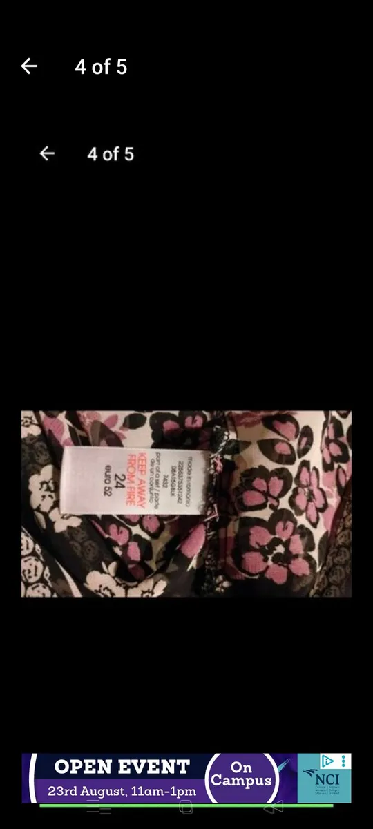 Evans plus size top like new. Size 24. 100 % polye - Image 4