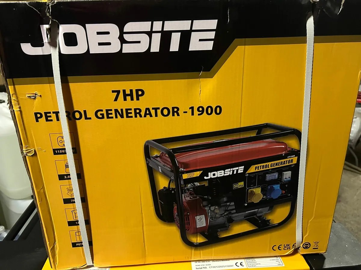 New petrol generator. 2.8kva - Image 2