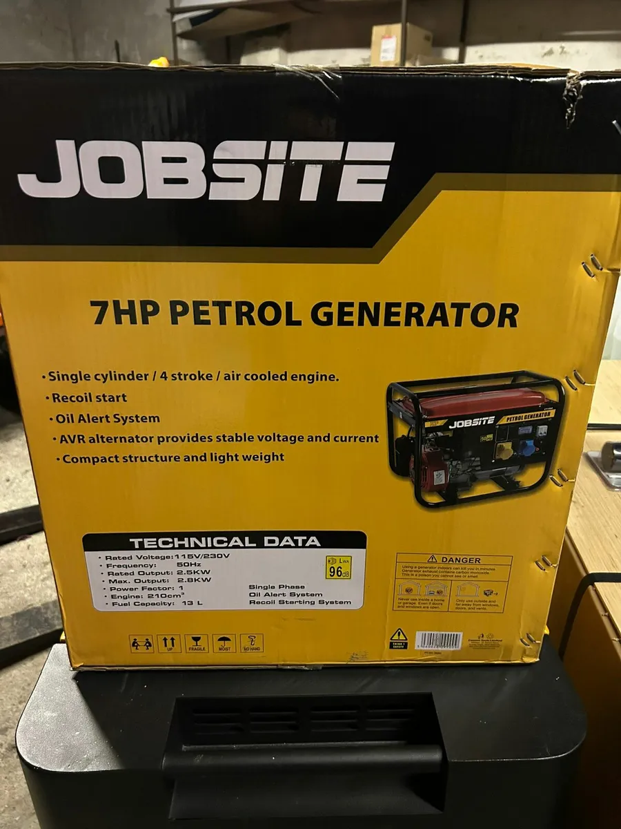 New petrol generator. 2.8kva - Image 3