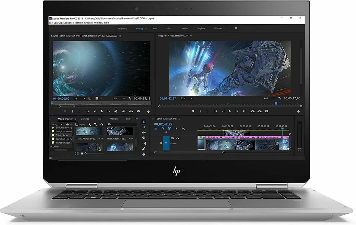 HP ZBook Studio X360 G5 TOUCH i7 32GB 512GB NVIDIA - Image 1