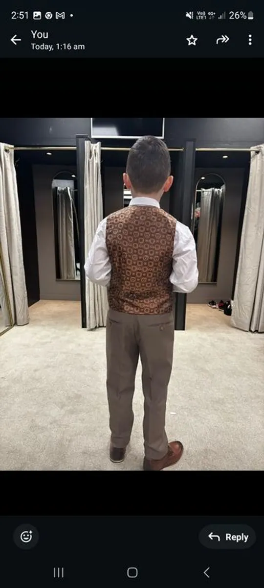 boys communion suit - Image 1