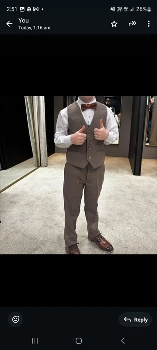 boys communion suit - Image 2