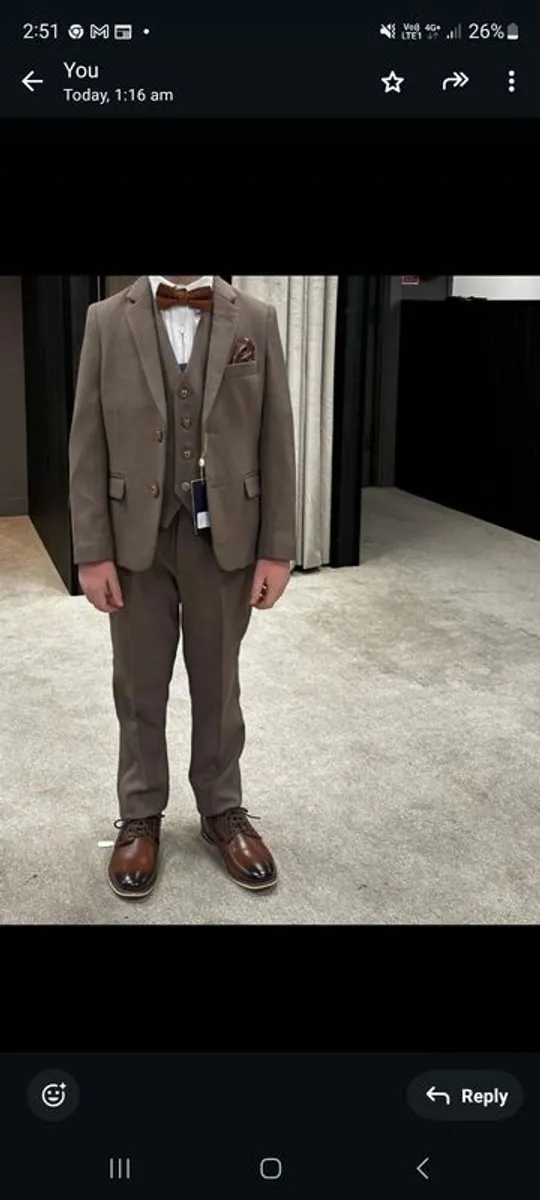 boys communion suit - Image 3