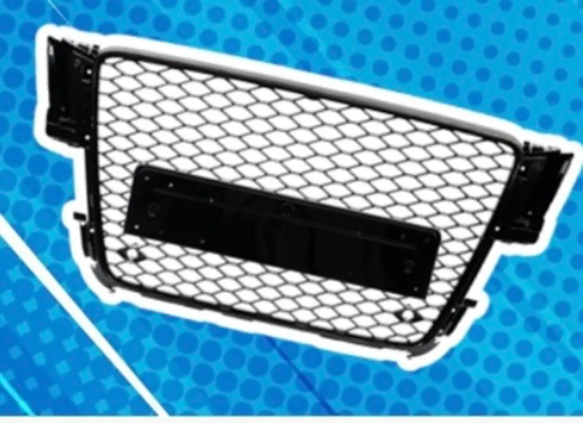 Upgrade to honeycomb gloss black grills