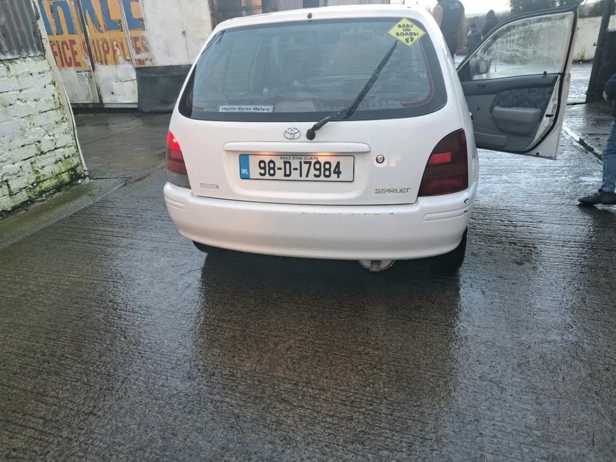 1998 toyota starlet 1.3 nct 03 26 - Image 2
