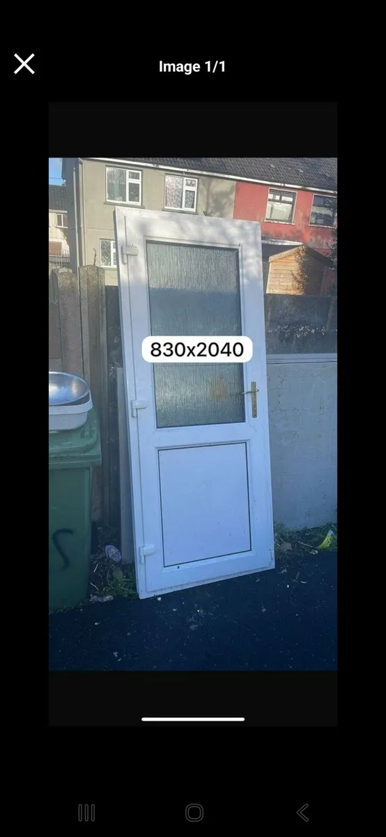 ✴️ HIGH QUALITY UPVC BACK DOOR FOR SALE