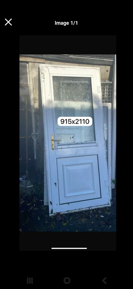 ✴️ HIGH QUALITY UPVC BACK DOOR FOR SALE