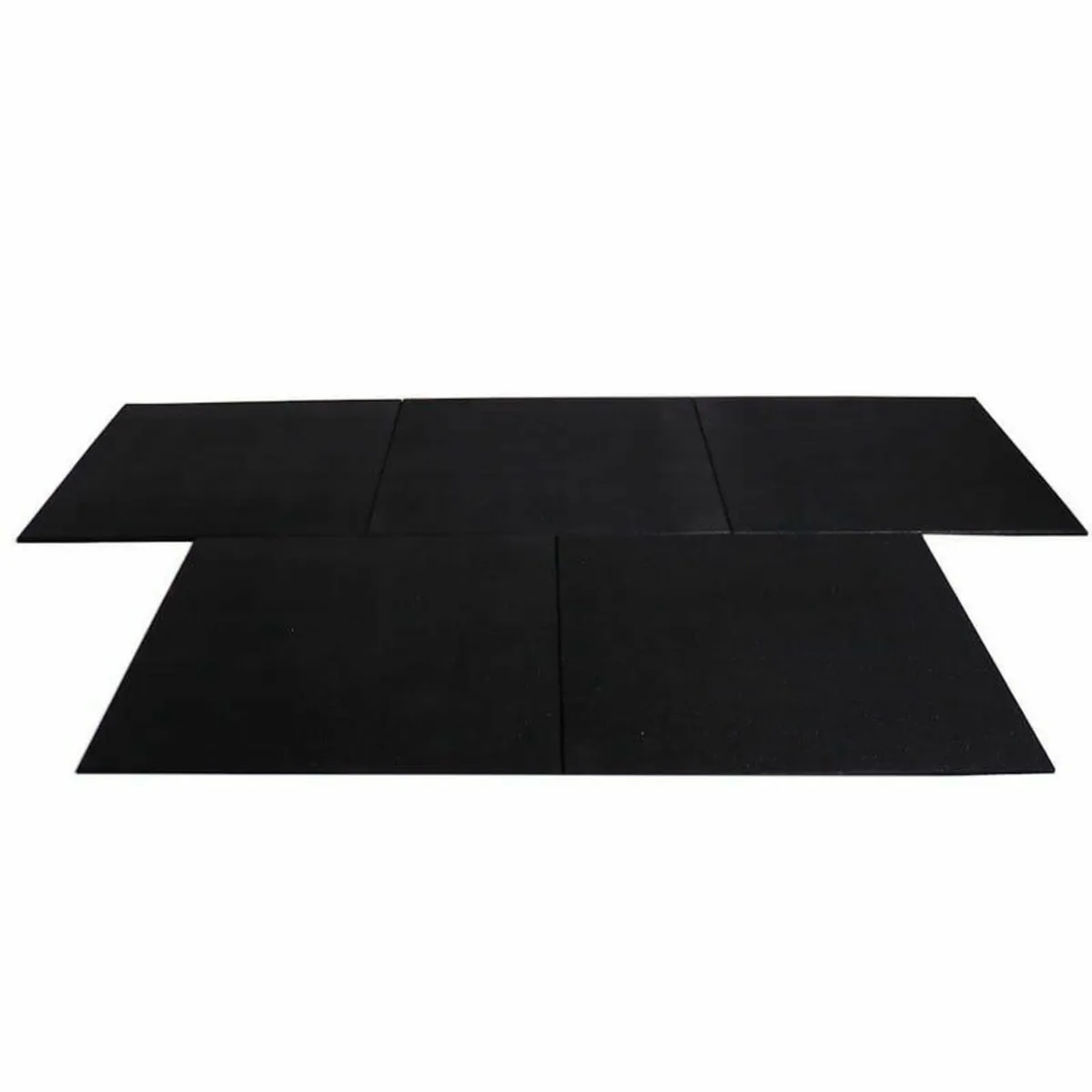 60x 1m x 1m x 15mm Rubber Gym Floor Mats/Tiles - Image 1