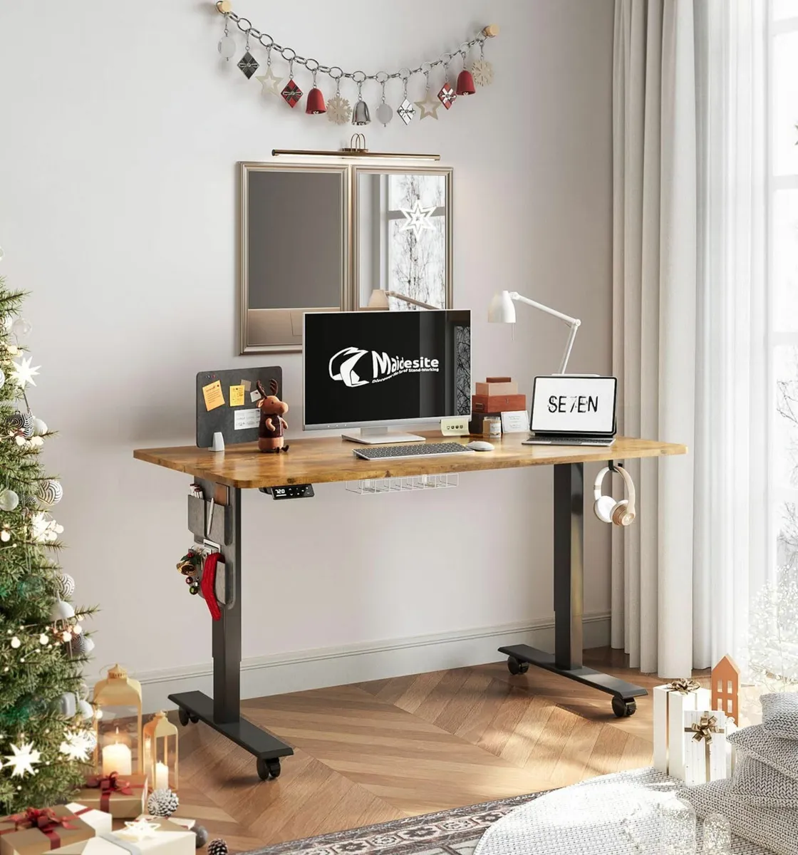 Height Adjustable Standing Desk Electric Sit - Image 2