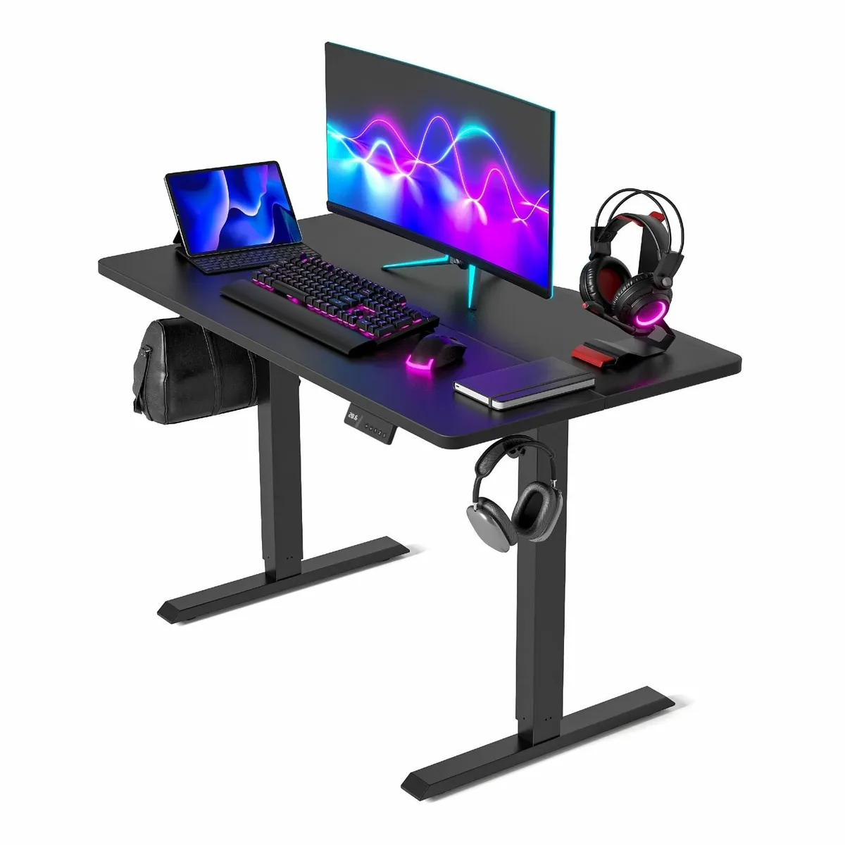 Electric Standing Desk For Gaming 100 x 60 cm - Image 1