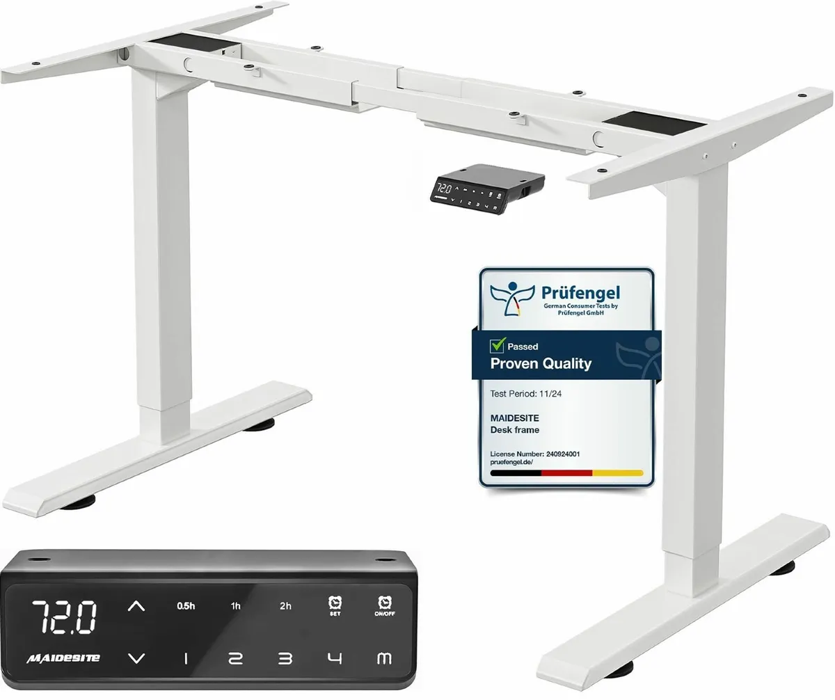 Adjustable Height Standing Desk Frame Two-Stage - Image 1