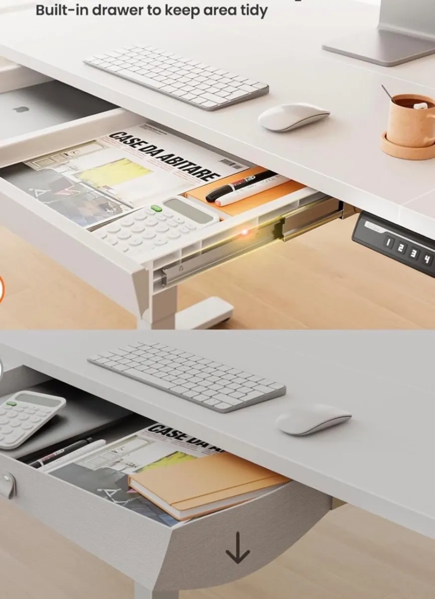 Electric Standing Desk Height Adjustable 160 x 80c - Image 4