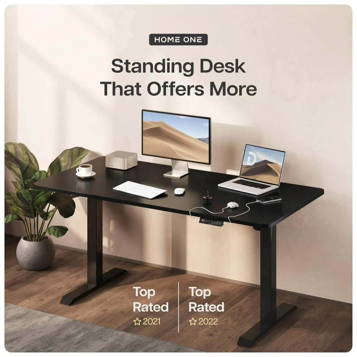 Height-adjustable desk standing table frame - Image 2