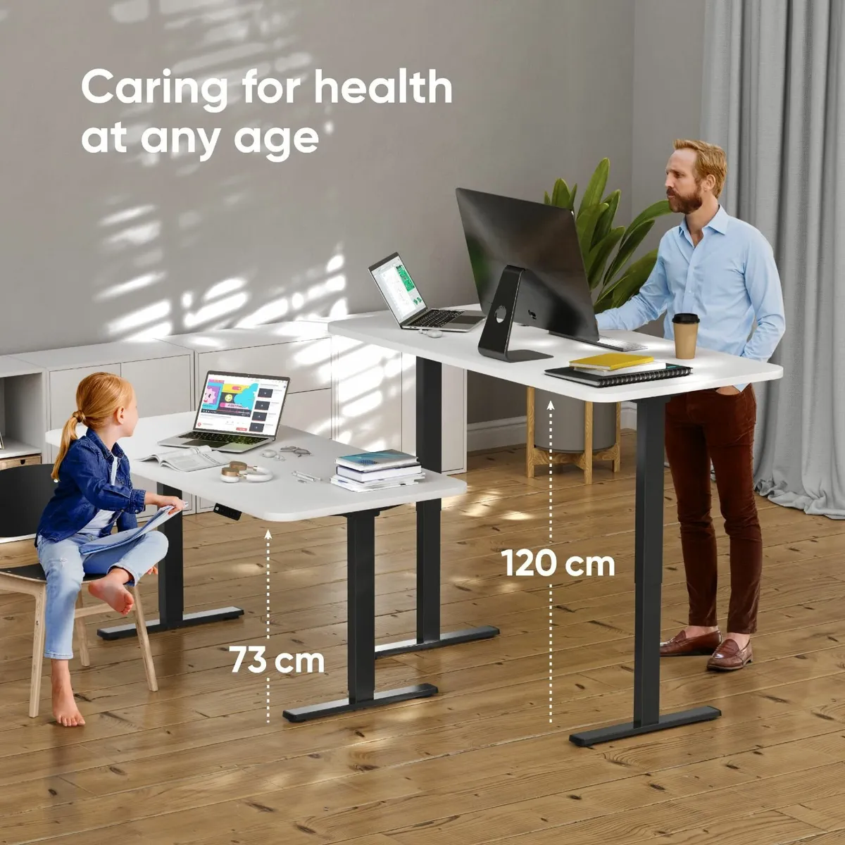 Standing Desk Frame Dual Motor up to 100 kg - Image 3
