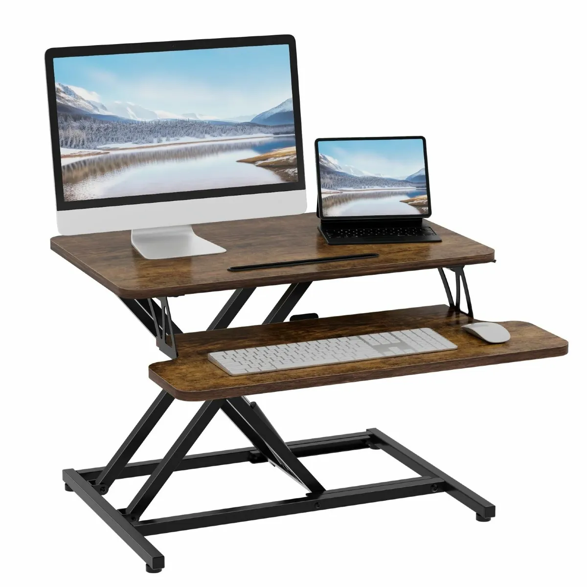 Standing Desk Converter 26/64cm Wide Height - Image 1