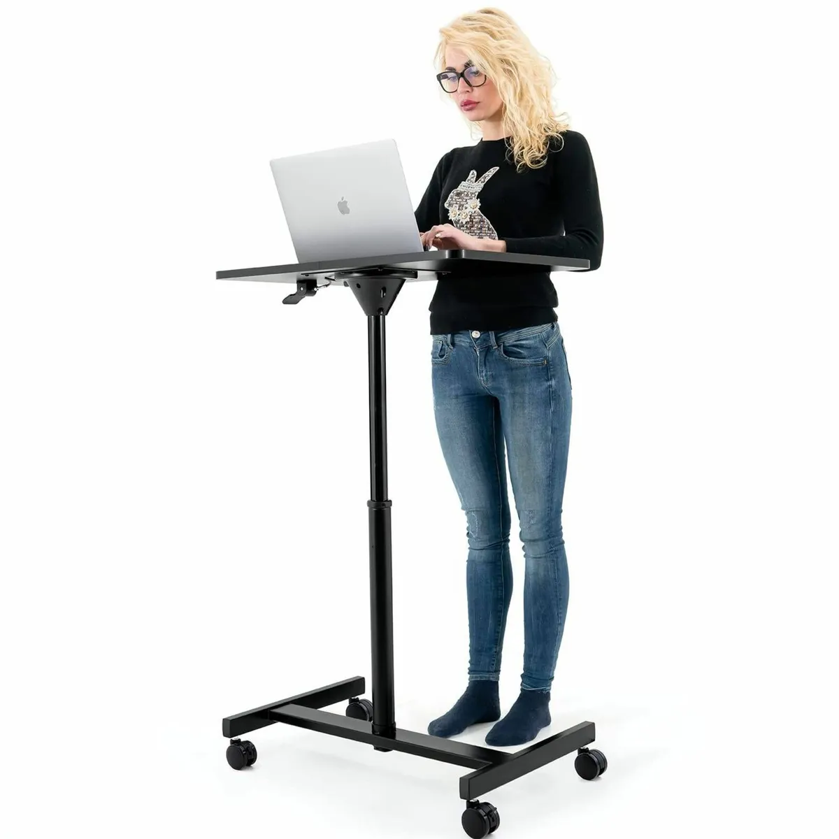 Focus Airlift Pneumatic Sit-Stand Laptop Desk - Image 1