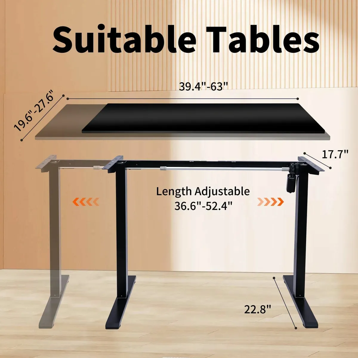 Workstation with Electric Desk Frame Memory - Image 2