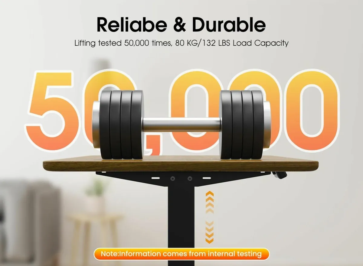 Standing Desk Frame Electric Stand up Height - Image 4