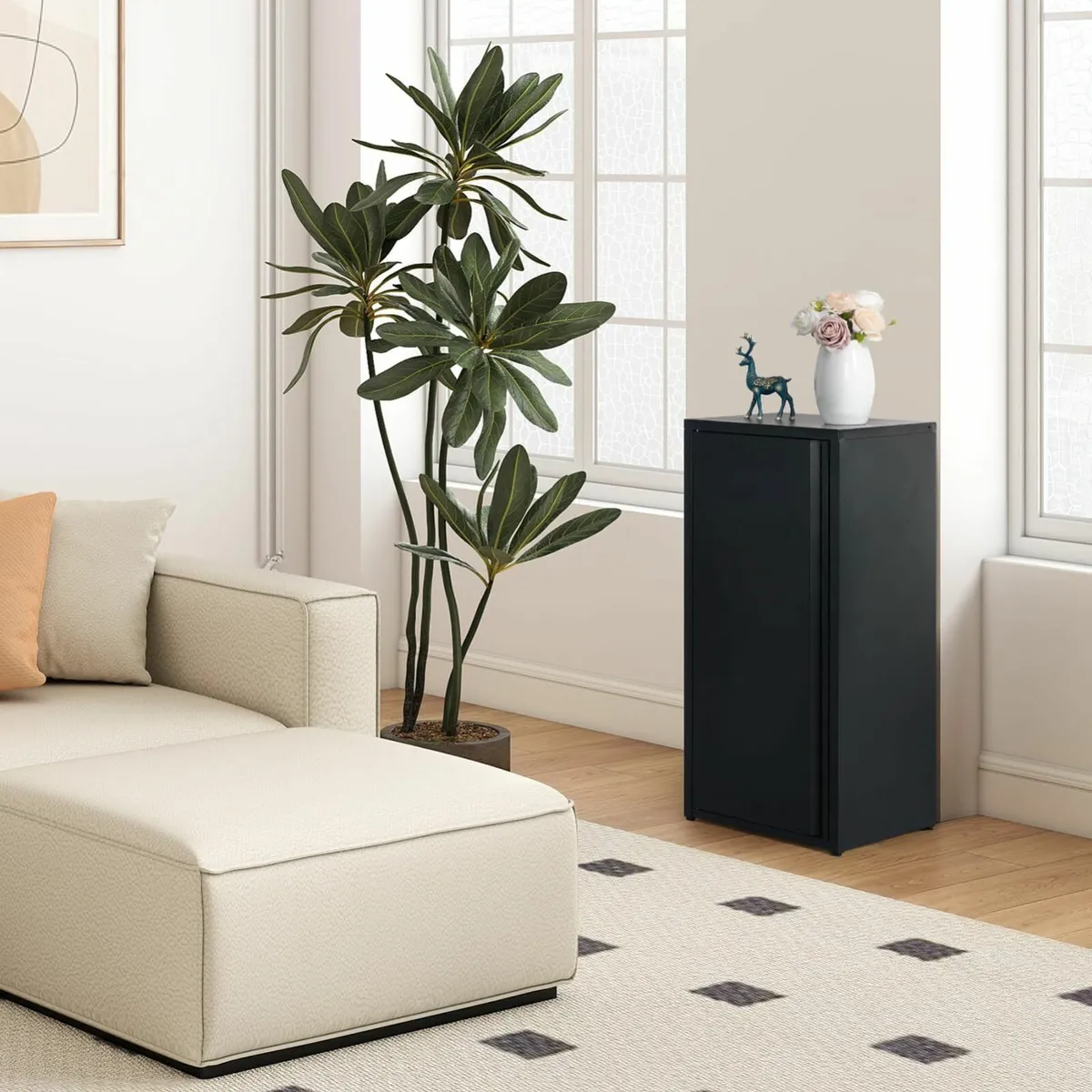 Metal Storage Cabinet One Door Hallway Side - Image 2