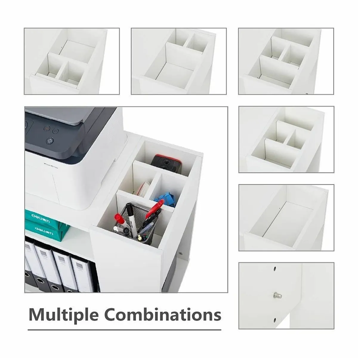 Mobile File Cabinet Office Lateral Filing with - Image 4