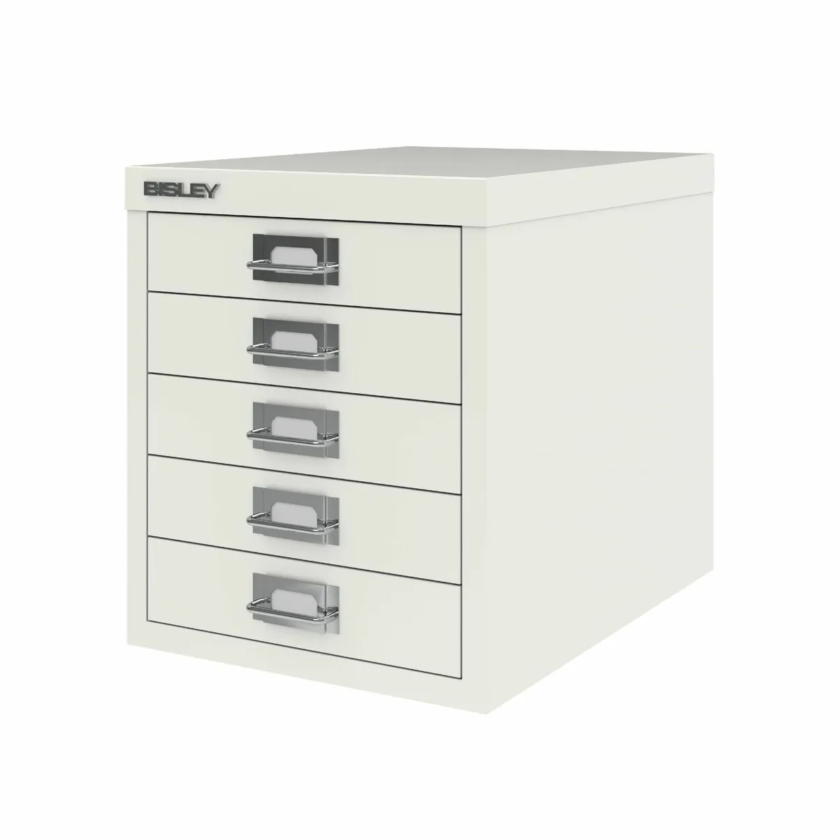 Filing Cabinet Steel Chalk White One Size B5MDW - Image 4