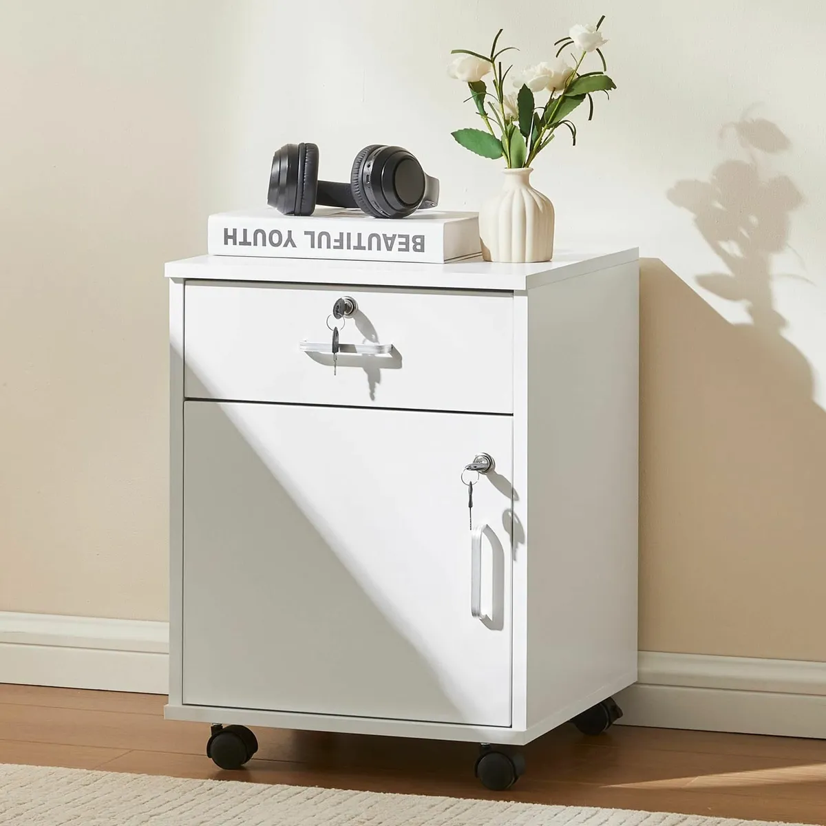 Office Filing Cabinet Mobile File Storage 1 - Image 1