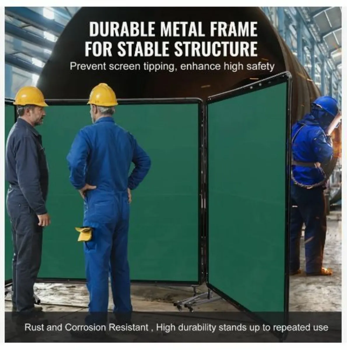Welding Screen with Frame, 182.9 cm x 182.9 cm - Image 2
