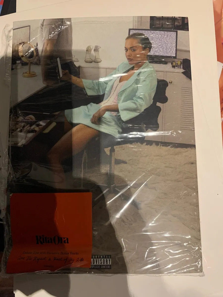 Signed  Rita ora  with cd  new - Image 3