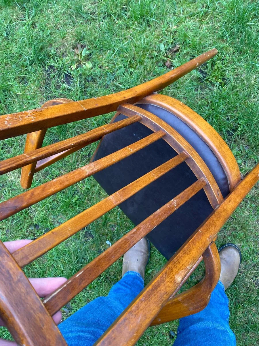 Mid century elbow chairs - Image 2