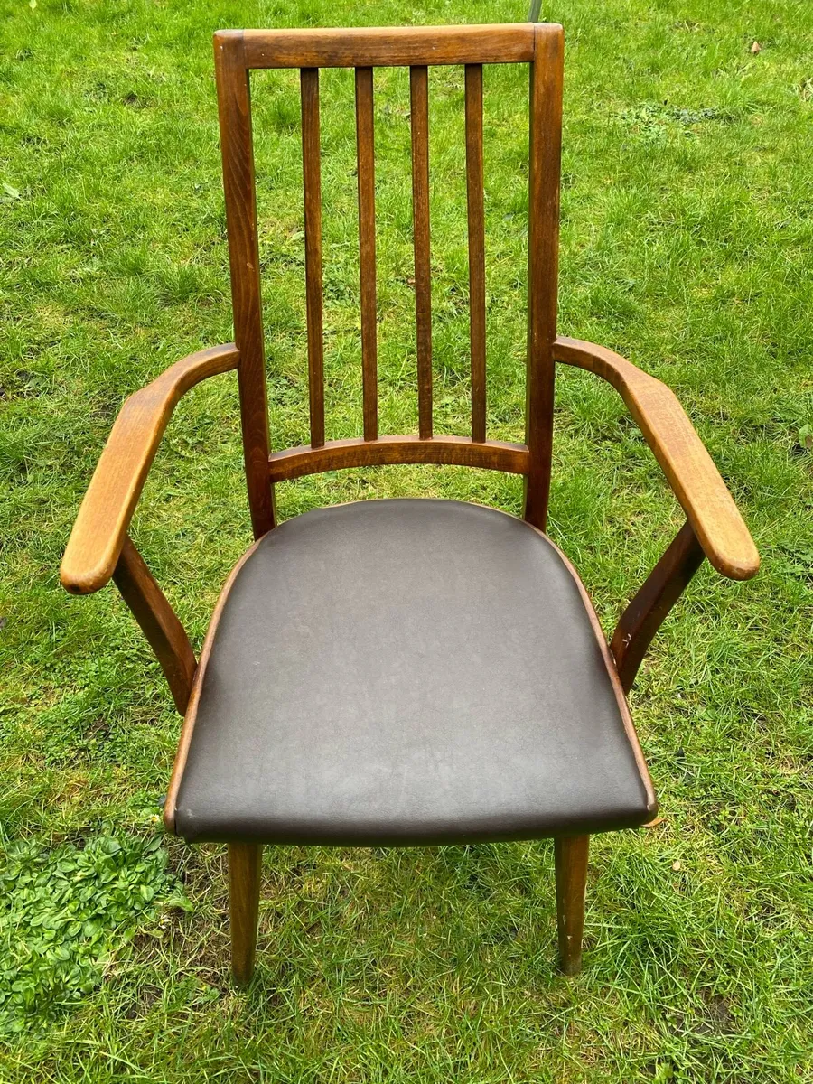 Mid century elbow chairs - Image 1